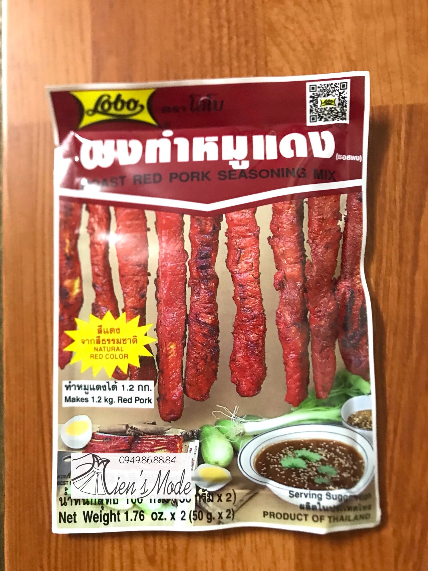 Bột gia vị xá Xíu Lobo Thái lan