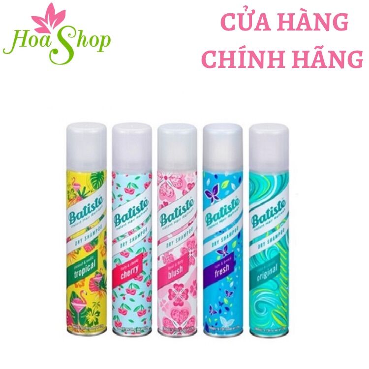 Dầu Gội Khô Batiste Dry Shampoo