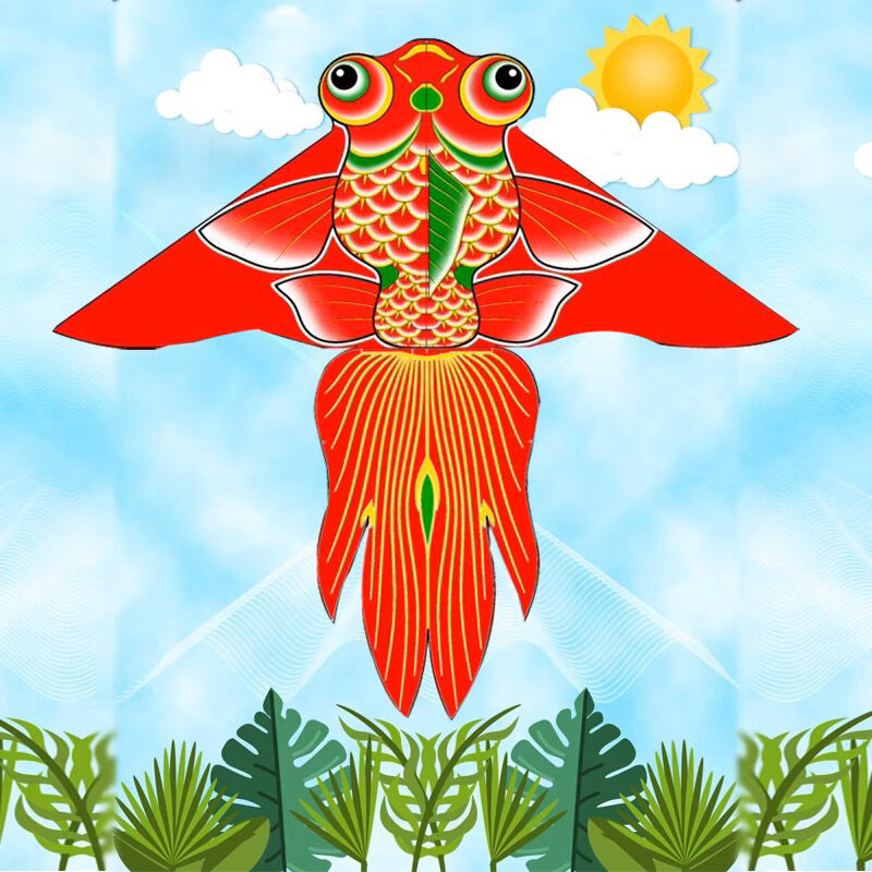 [HCM]COMBO 1 TẶNG 1 - Diều CÁ VÀNG + Tặng tay cầm thả diều lớn 150m dây  - ẢNH THẬT