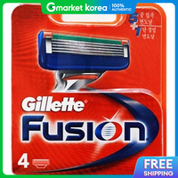 Gillette | (Altipia) Lưỡi dao cạo Gillette Fusion (vỉ 4 lưỡi)_Dao cạo