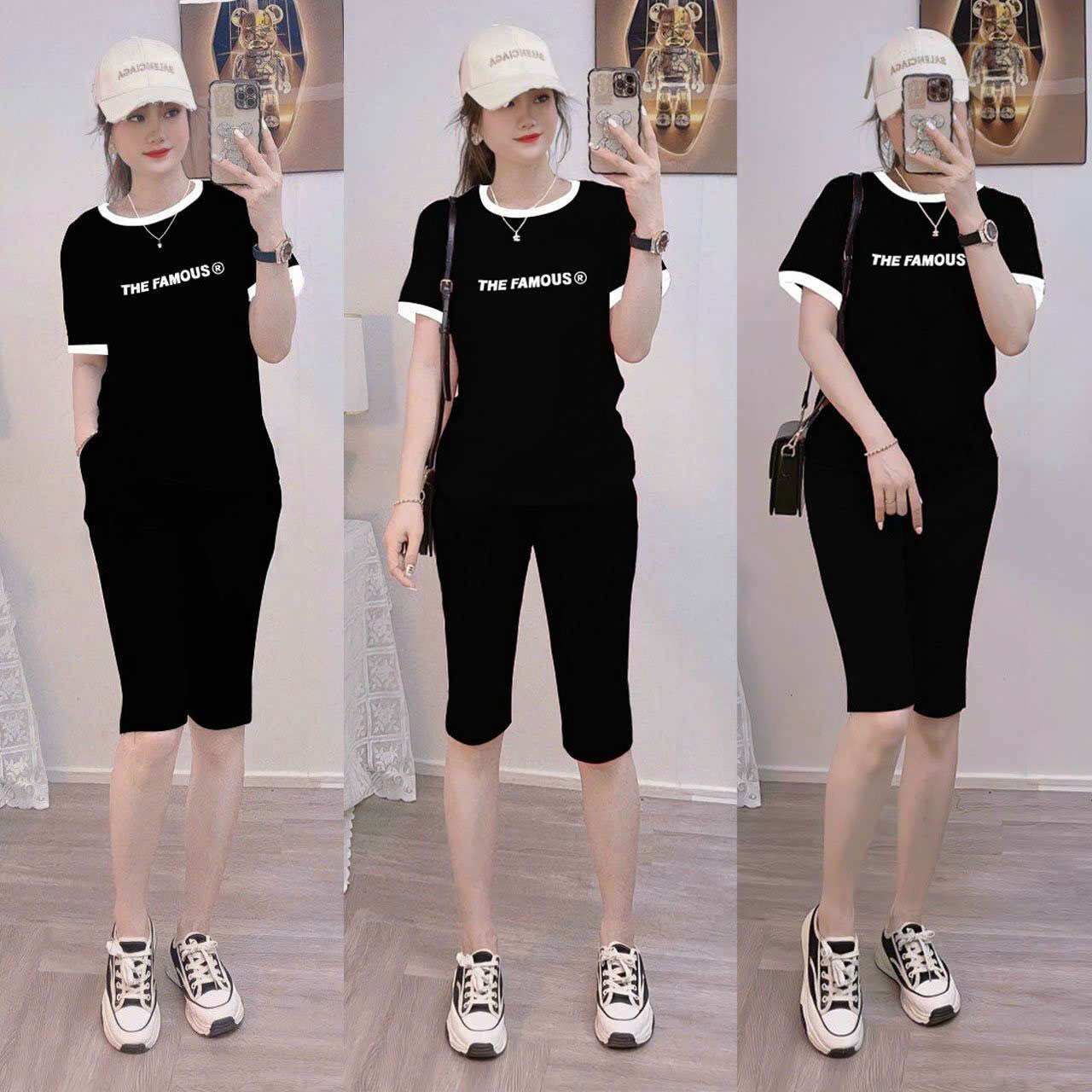 SÉT BỘ LỬNG NỮ THUN COTTON THÊU CAO CẤP