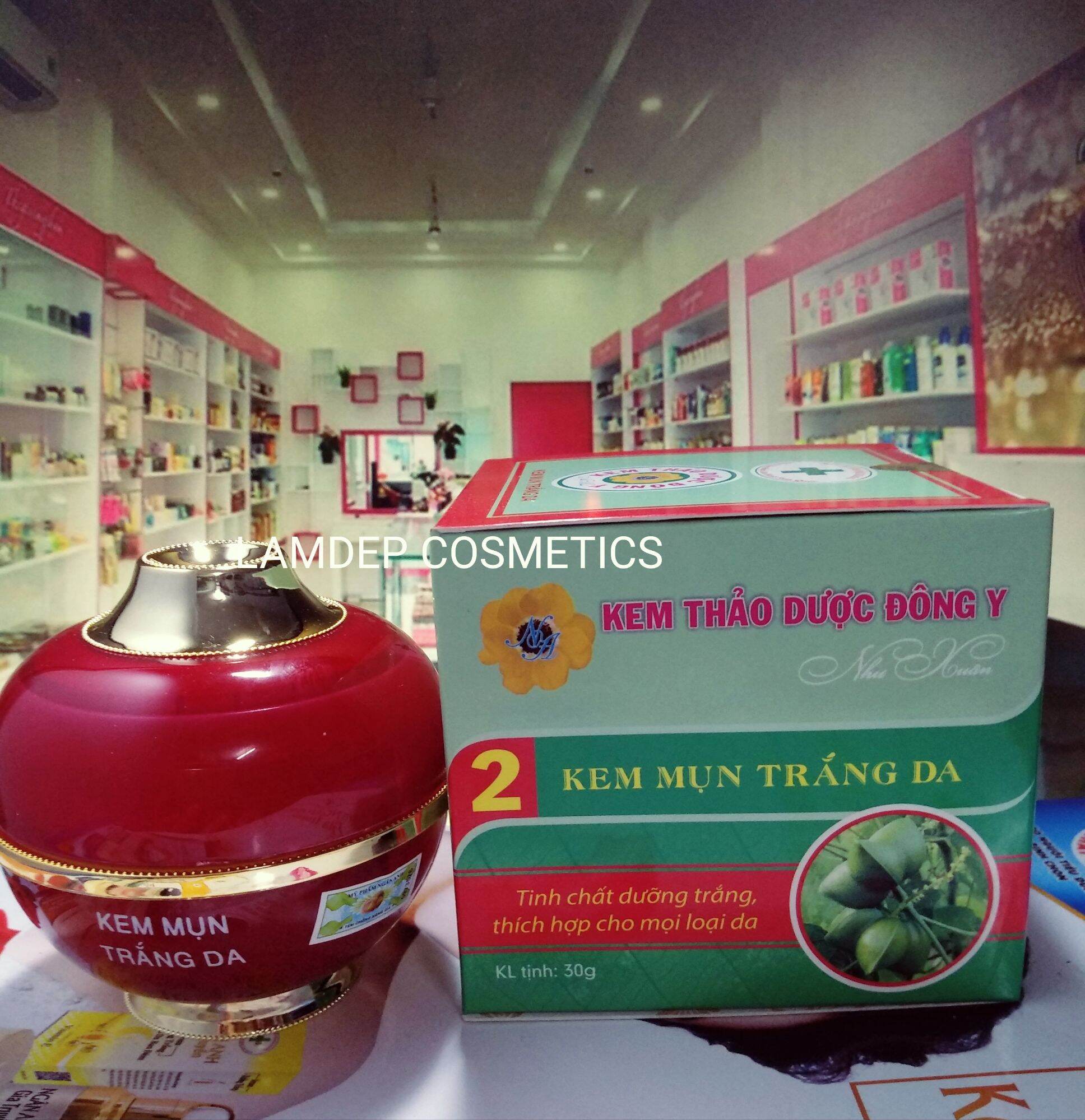 Kem thảo dược đông y mụn trắng da 30g