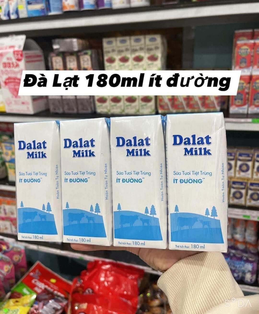 SỮA ĐALATMILK ( thùng 48 hộp 180ml