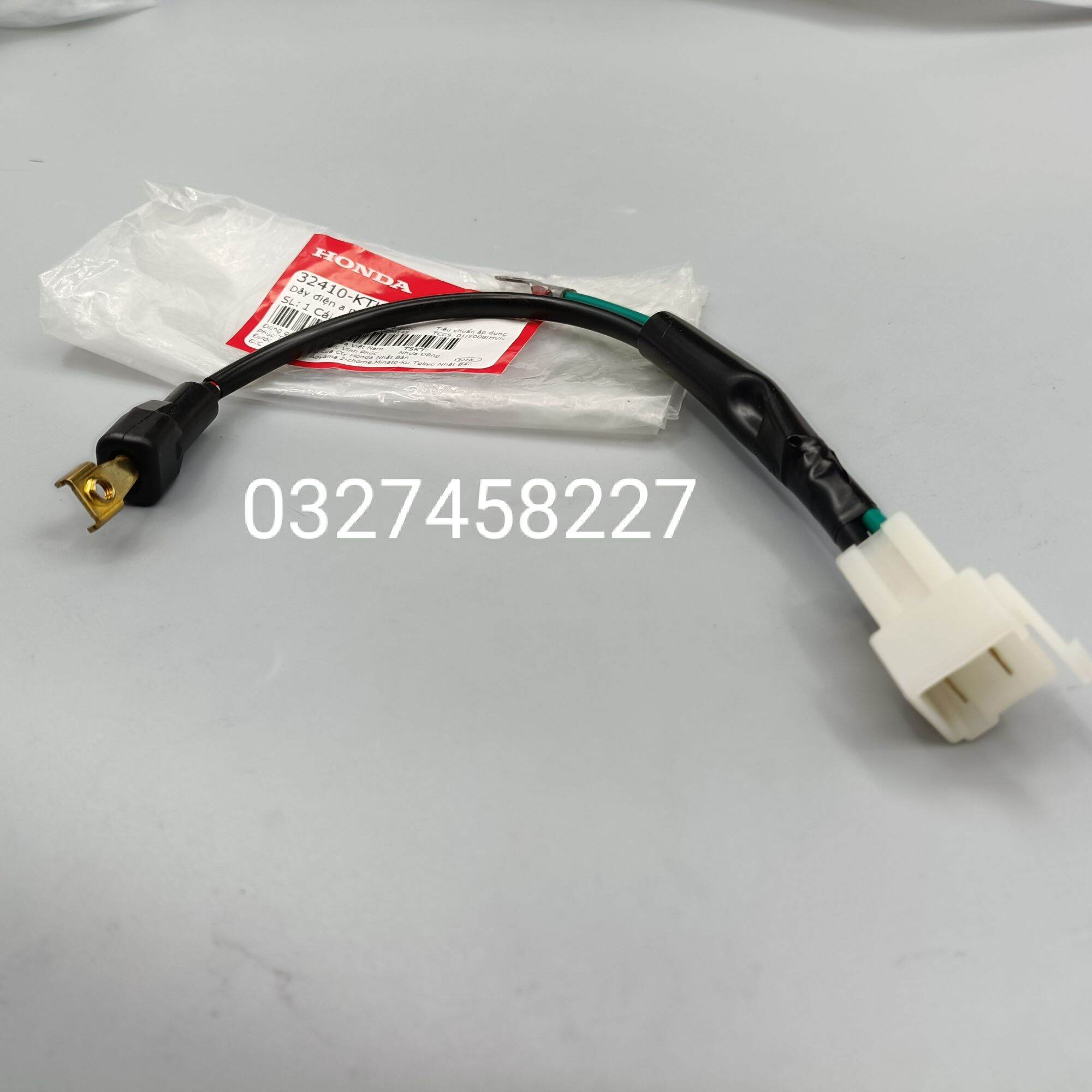 Dây điện gắn củ motor đề xe DREAM, WAVE, FUTURE...  zin