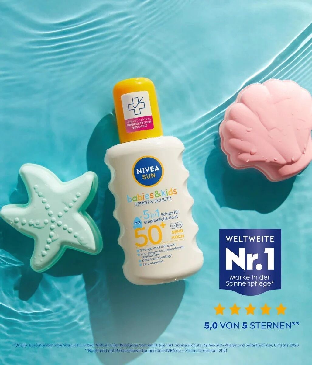 Kem chống nắng Nivea dạng xịt cho trẻ em