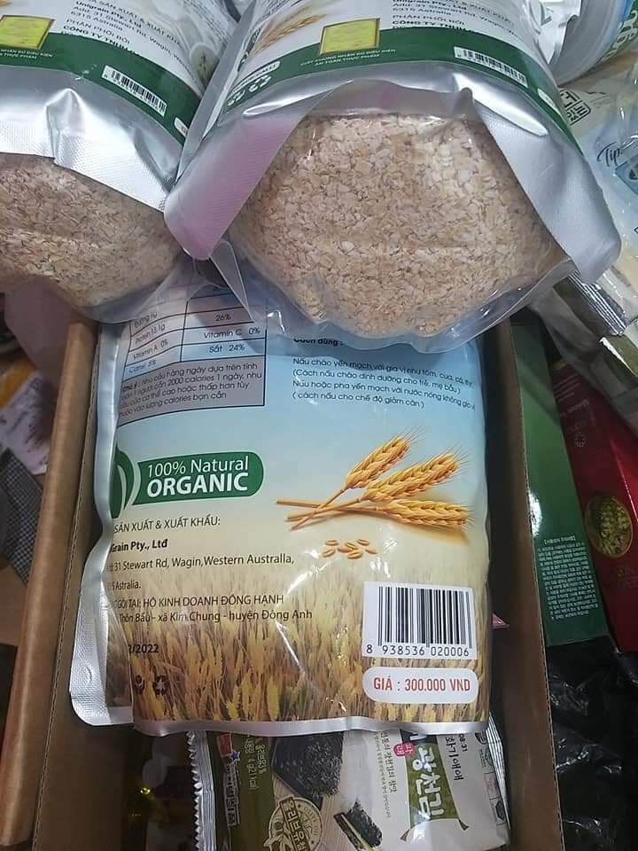 Yến mạch Úc tươi