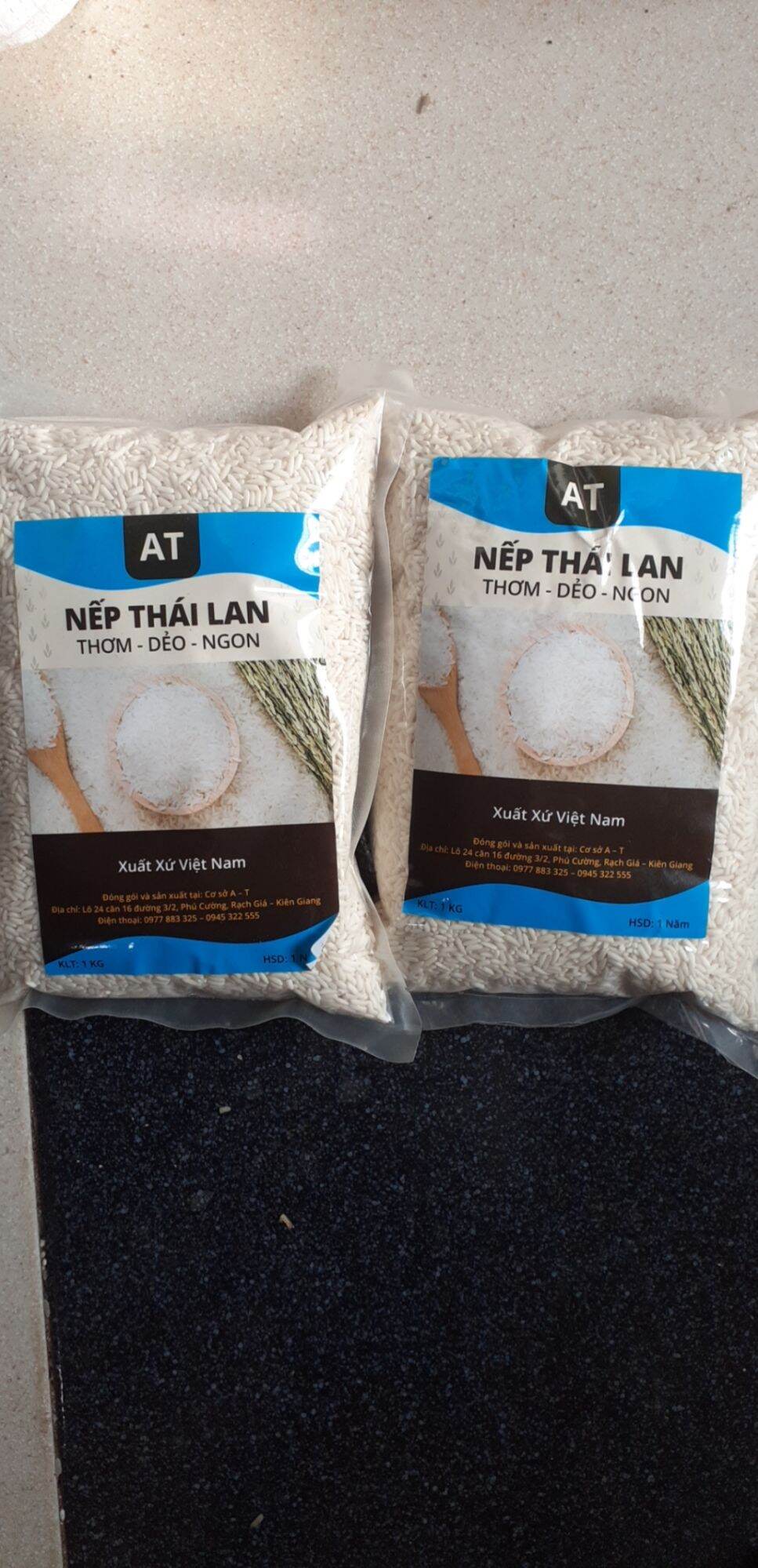 Combo 2 ký nếp thái lan sản xuất tại việt