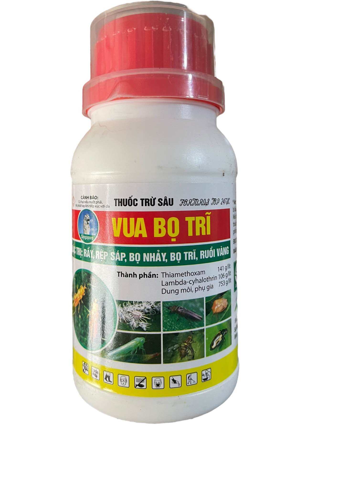 Thuốc trừ sâu hiệu Vua Bọ Trĩ  (240ml) trừ bọ trĩ sâu vẽ bùa sâu đục thân bọ xít bọ phấn trắng rệp s