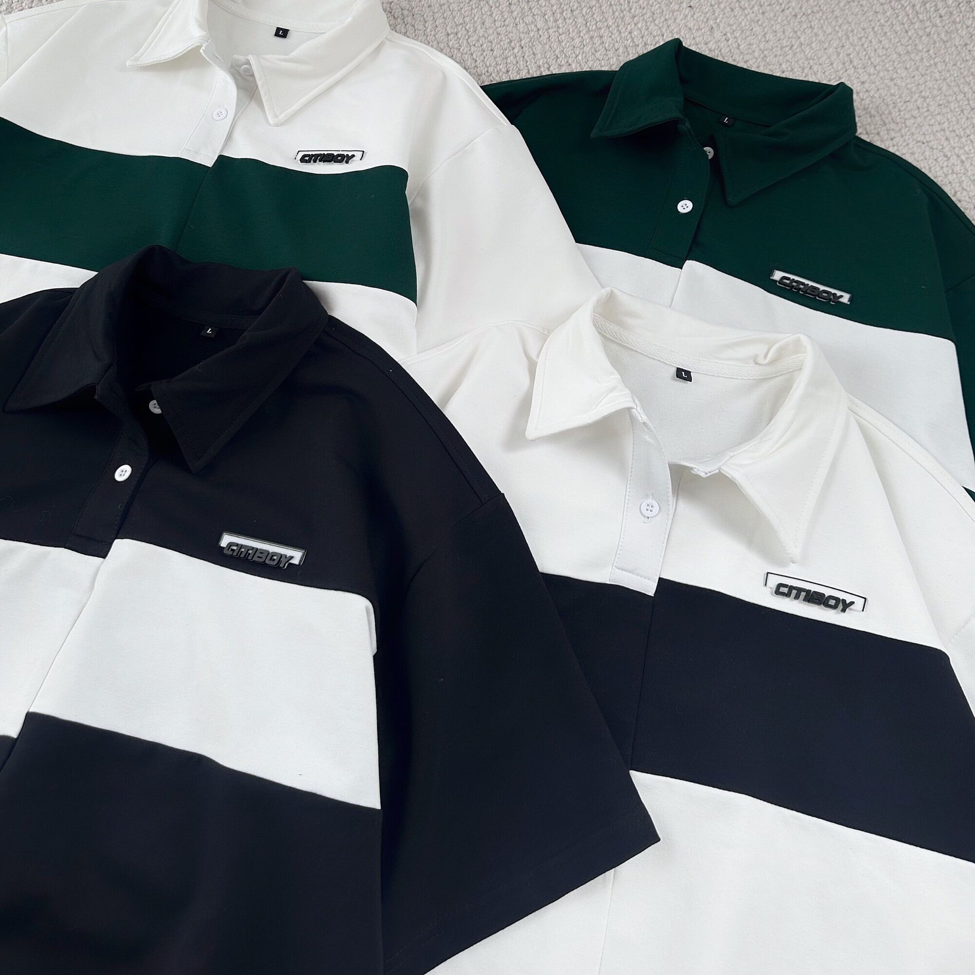 Áo Polo CityBoy thun da cá _HT.Store96