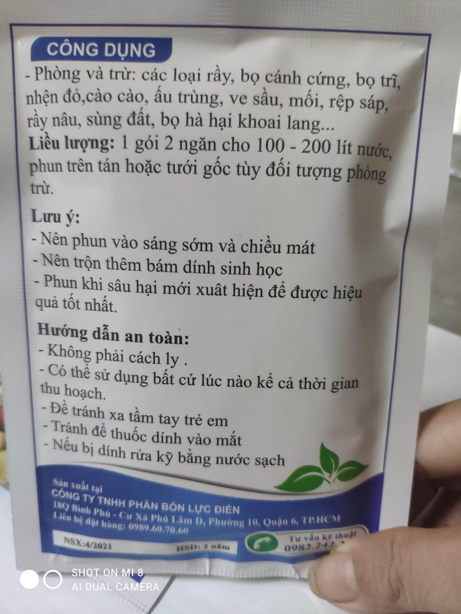 [HCM]Chế phẩm sinh học Bio-B
