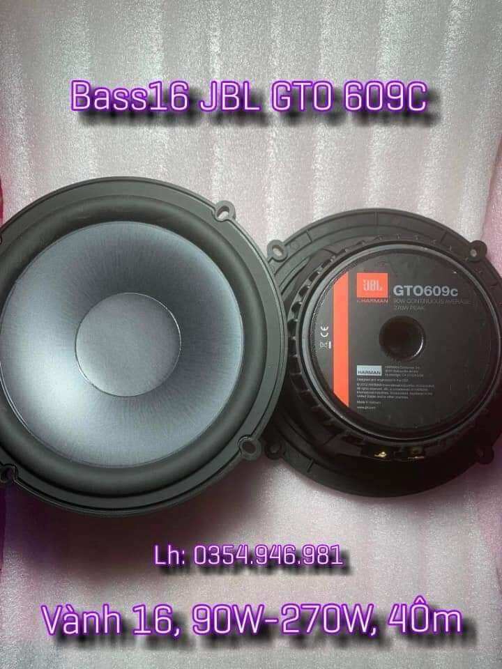 1 cặp=2cái loa cánh JBL GTO609C zize 16cm chính hãng.cho hệ thống âm thanh xe ô tô