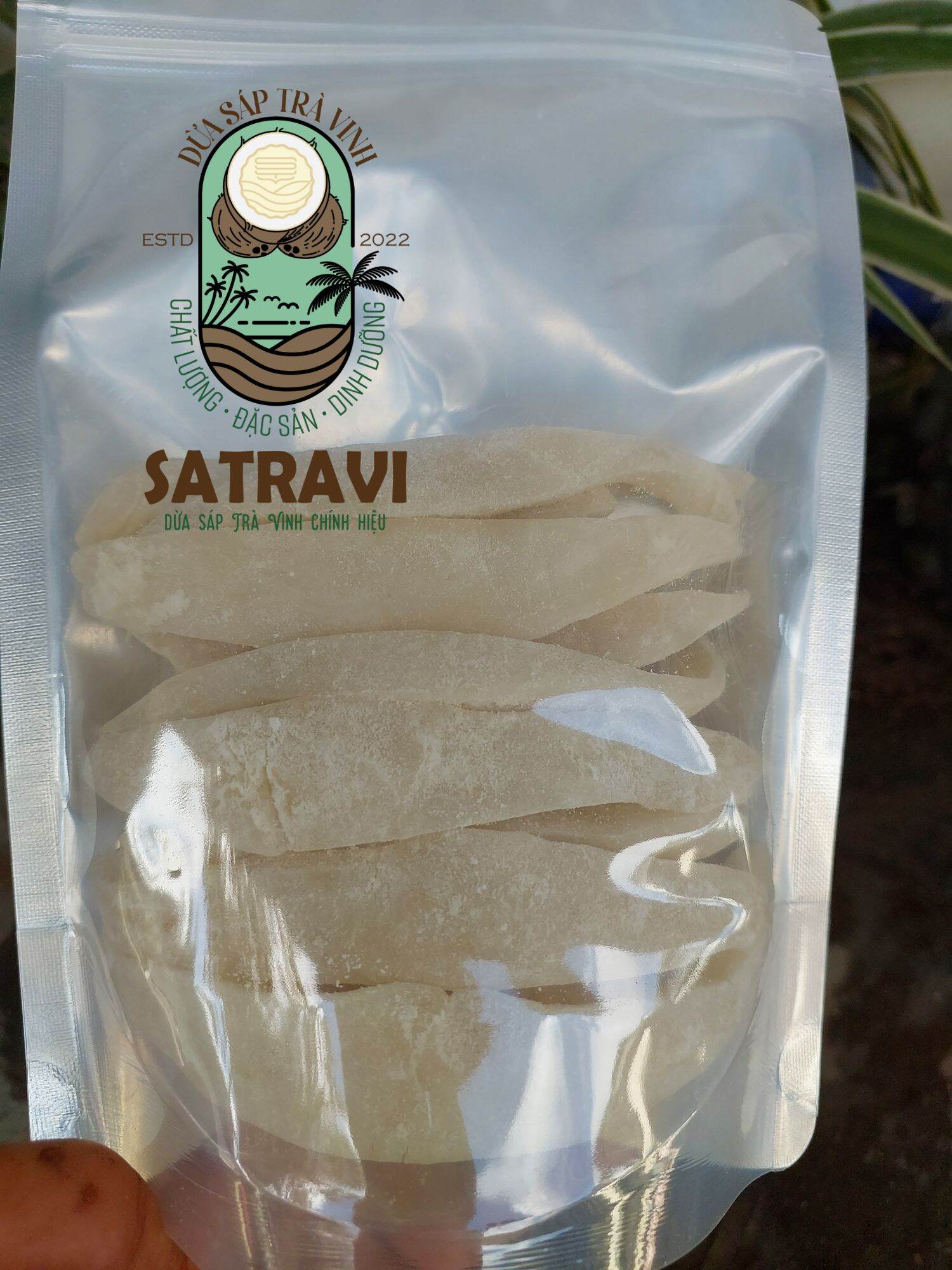 MỨT DỪA SÁP TÚI 500G