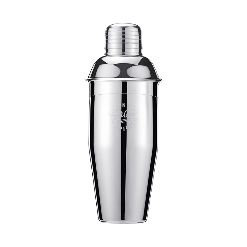 Đồ pha chế rượu inox 304 dày, bộ đồ cocktail, bình lắc tay, đồ pha chế rượu 700 ml
