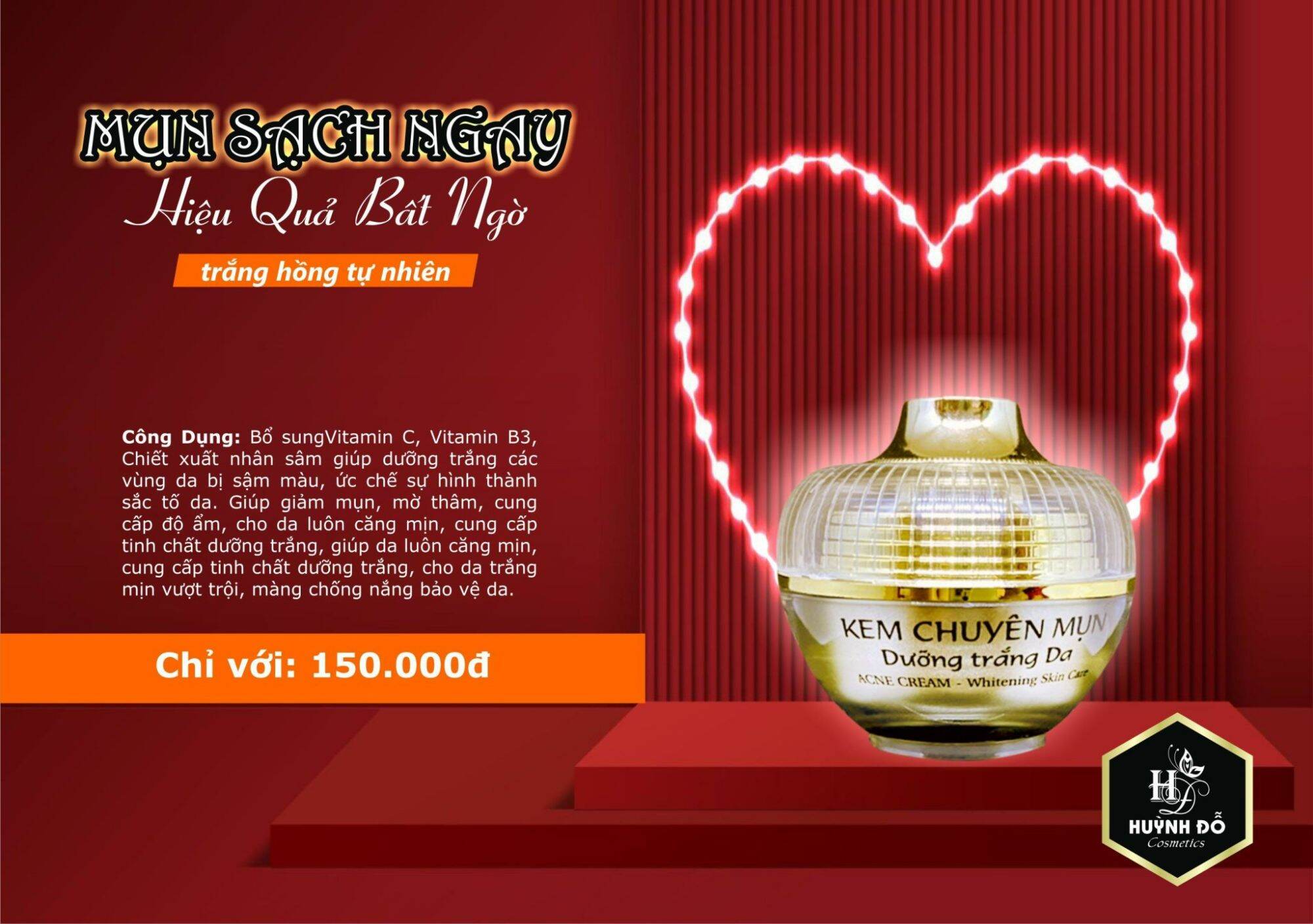 Combo 10 hộp kem chuyên mụn 110000