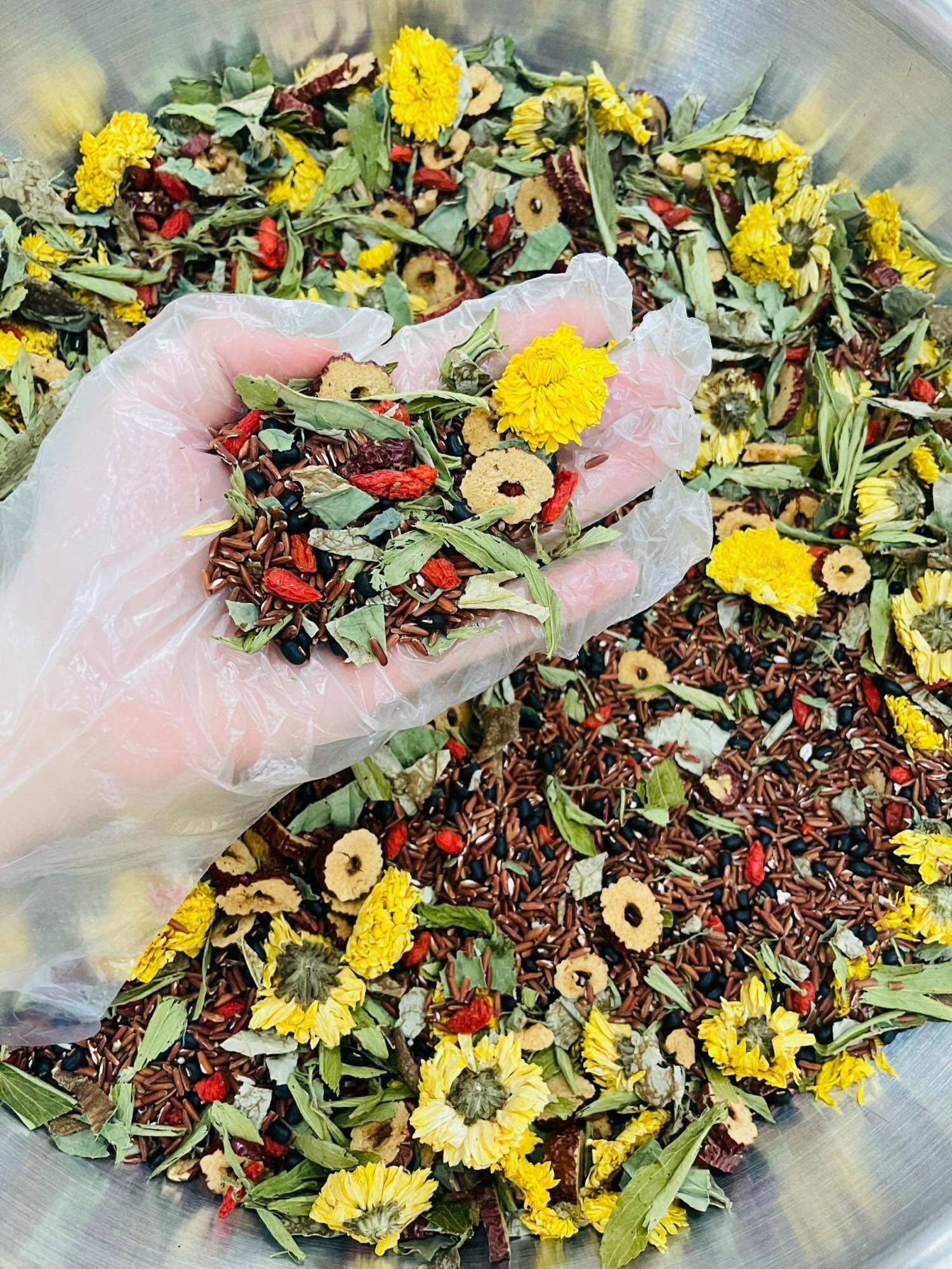 Trà đậu đen gạo lứt loại 1kg