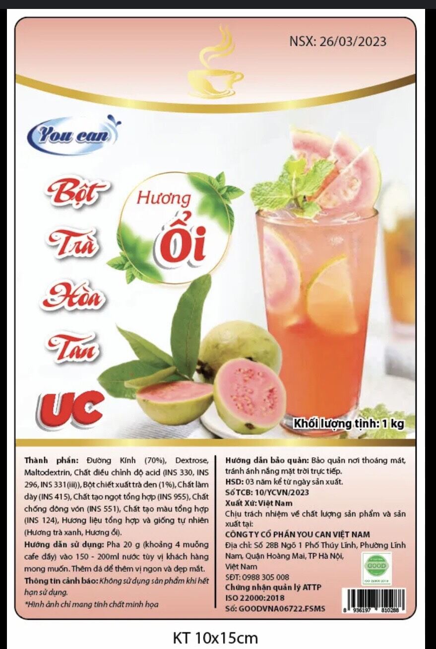 Trà ổi hòa tan uc