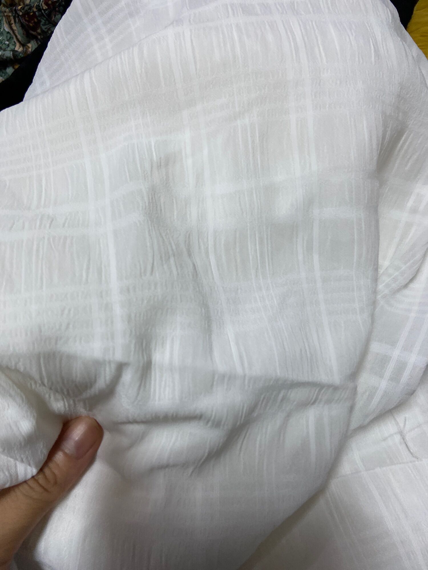 1m18 voan trắng nhúng khổ 1m5