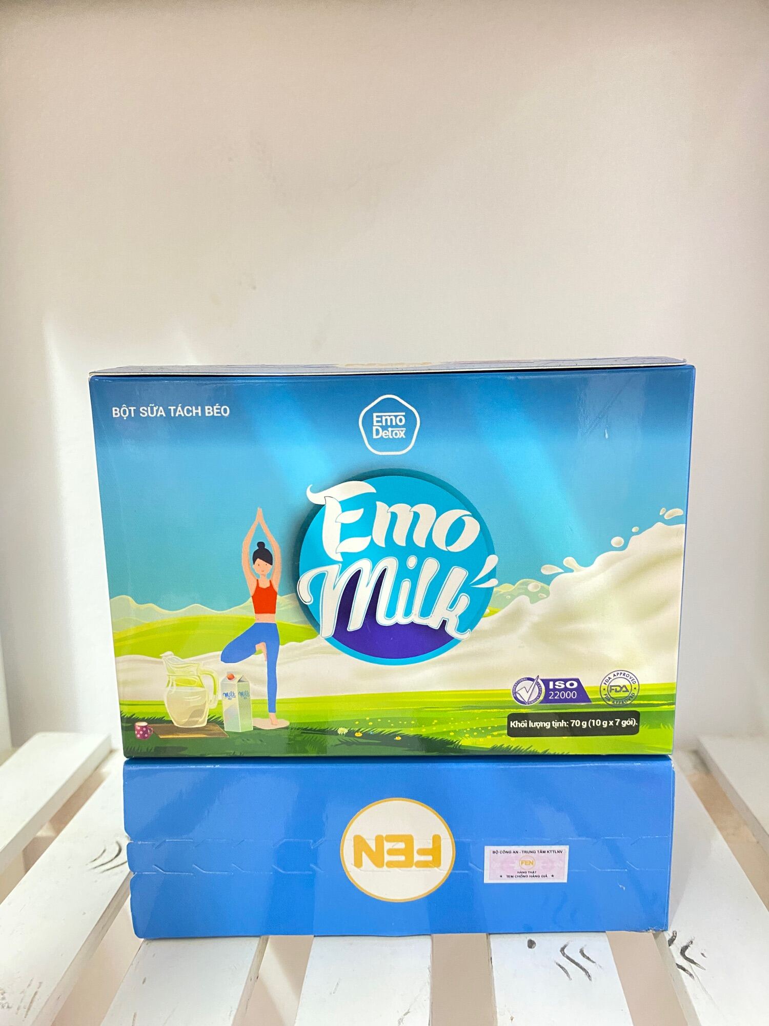 COMBO 3 HỘP GIẢM CÂN EMOSLIM ĐỦ VỊ  LỰA VỊ NHẮN TIN SHOP