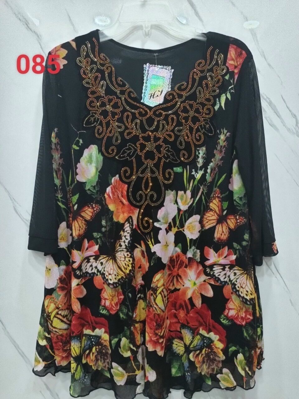 Áo voan thun lưới 68-95 kí
