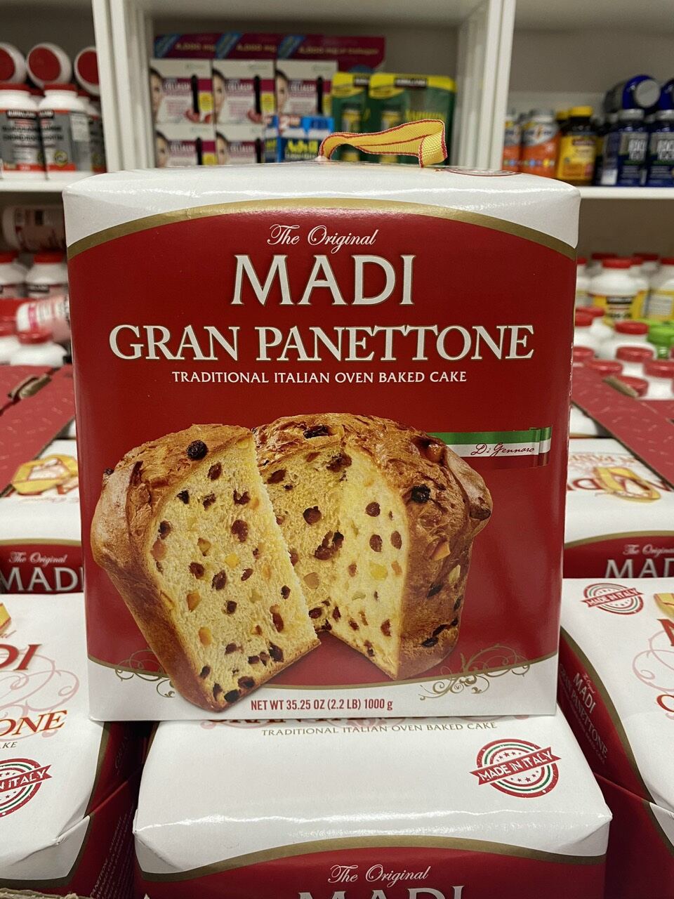 🥯 bánh madi - gran panettone - 1kg 🥯 nhập usa 🇺🇸🇺🇸🇺🇸✈️✈️✈️