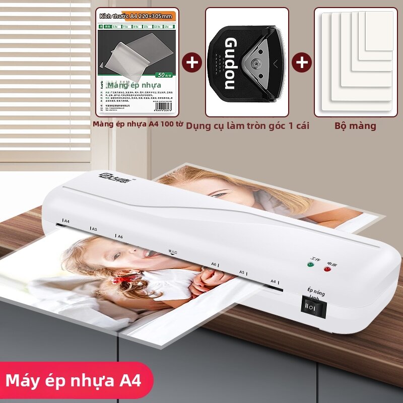 Good | Máy Ép Nhựa Tự Động A4 cho Văn Phòng và Mẫu Giáo