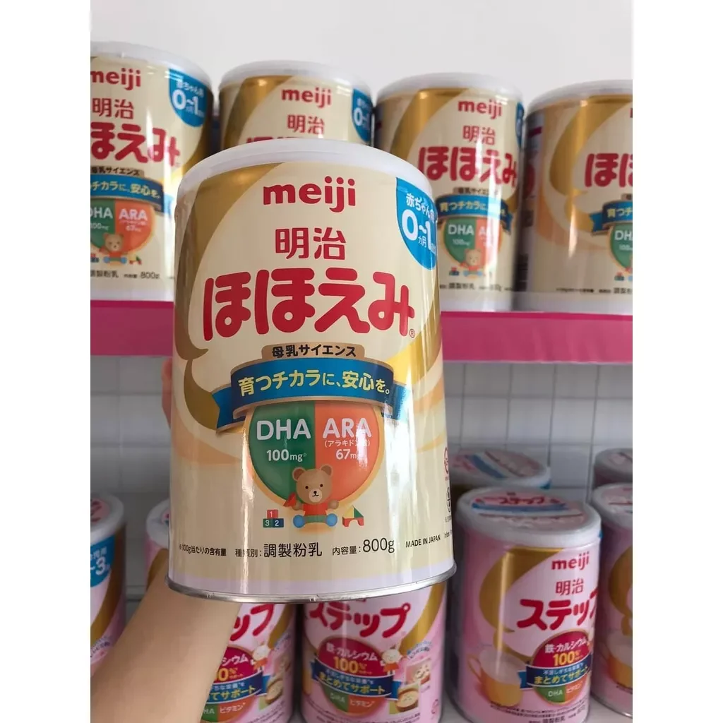 Sữa meiji số 0 nội địa Nhật 800gr date 08.2024