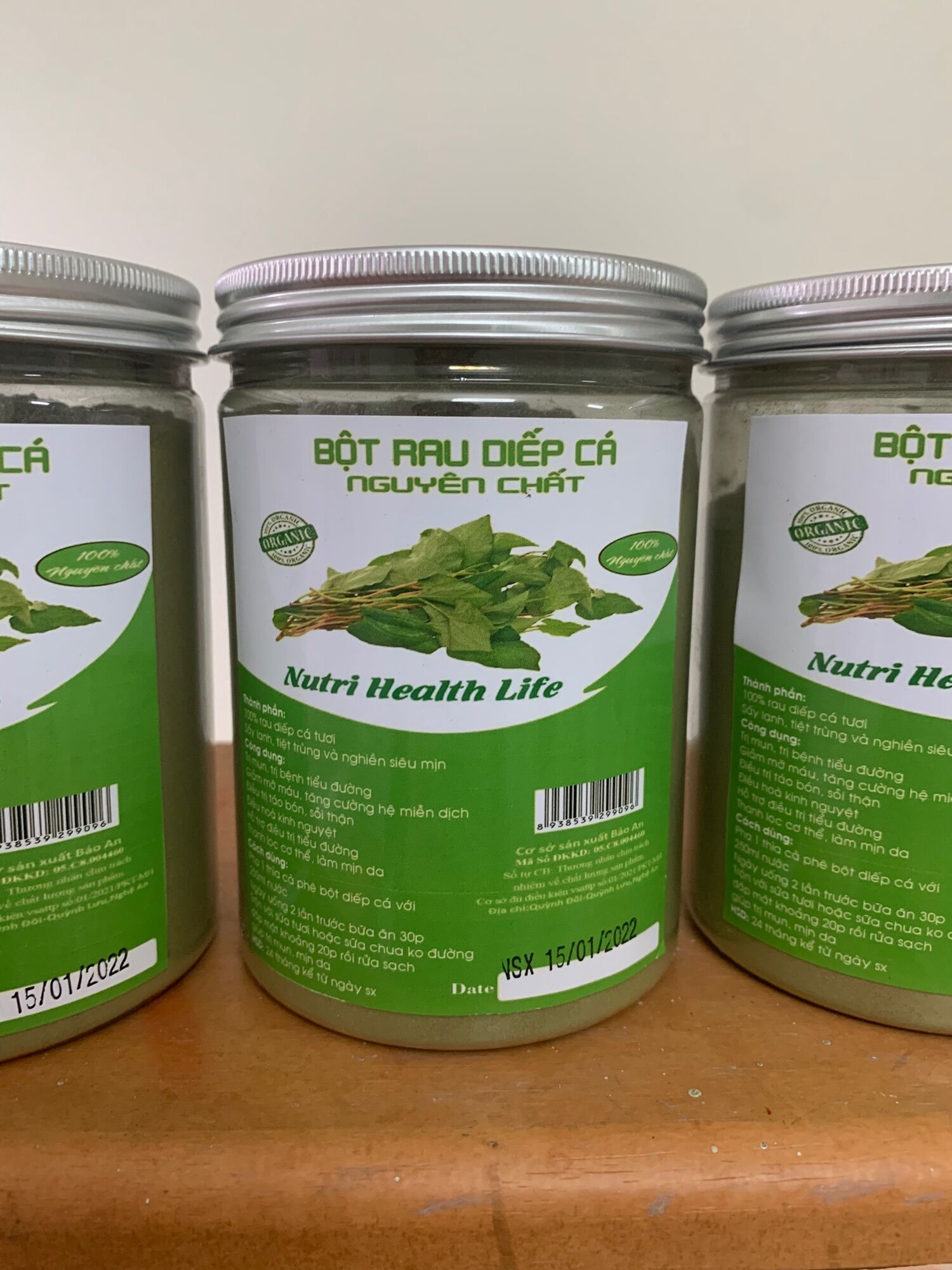 Bột diếp cá sấy lạnh hộp 250g