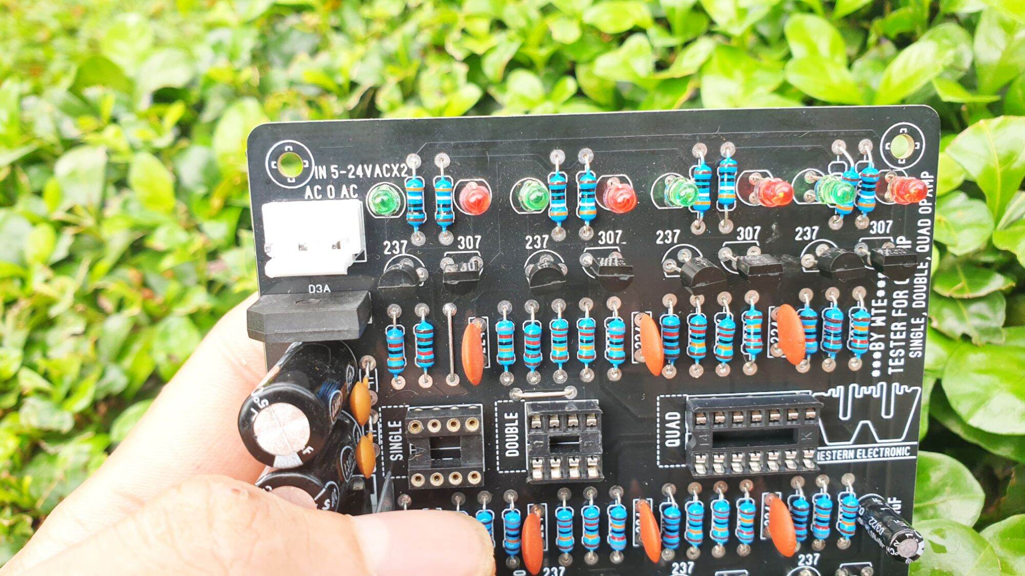 Mạch kiểm tra opamp mạch test opamp đơn đôi opamp 4 kênh