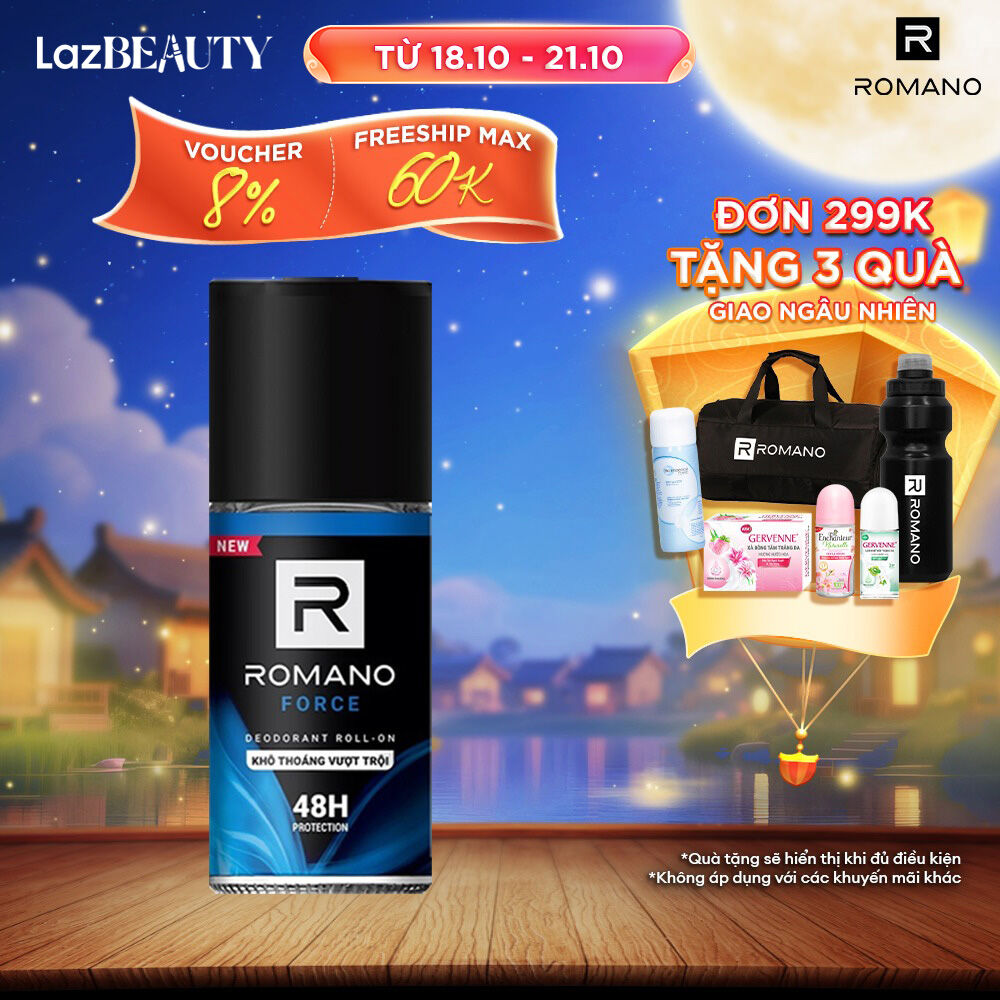 Romano Force Deodorant Roll-On 50ml