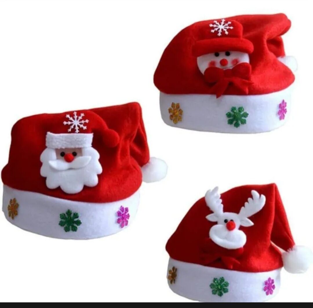 Nón noel có đèn người lớn/ trẻ em