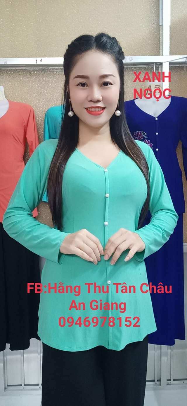 (NHÓM 2) ÁO BÀ BA LẺ MÀU TRƠN(KHÔNG KÈM QUẦN) KHÁCH THÊM QUẦN TRONG PHÂN LOẠI