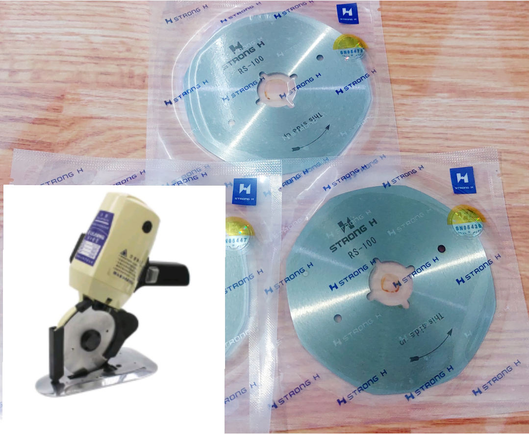 Dao máy cắt vải cầm tay loại tốt hãng strong h.