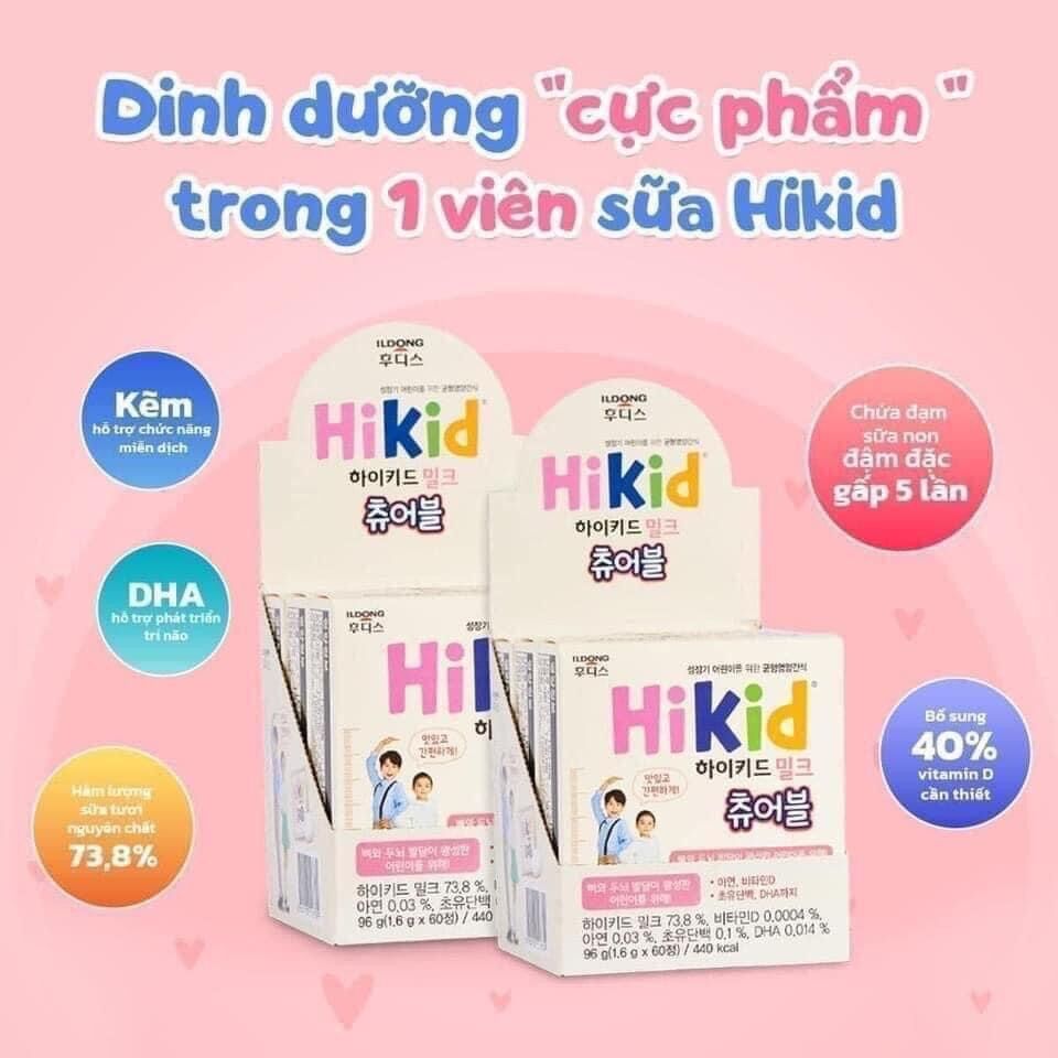 Sữa Hikid Hàn Quốc cho bé