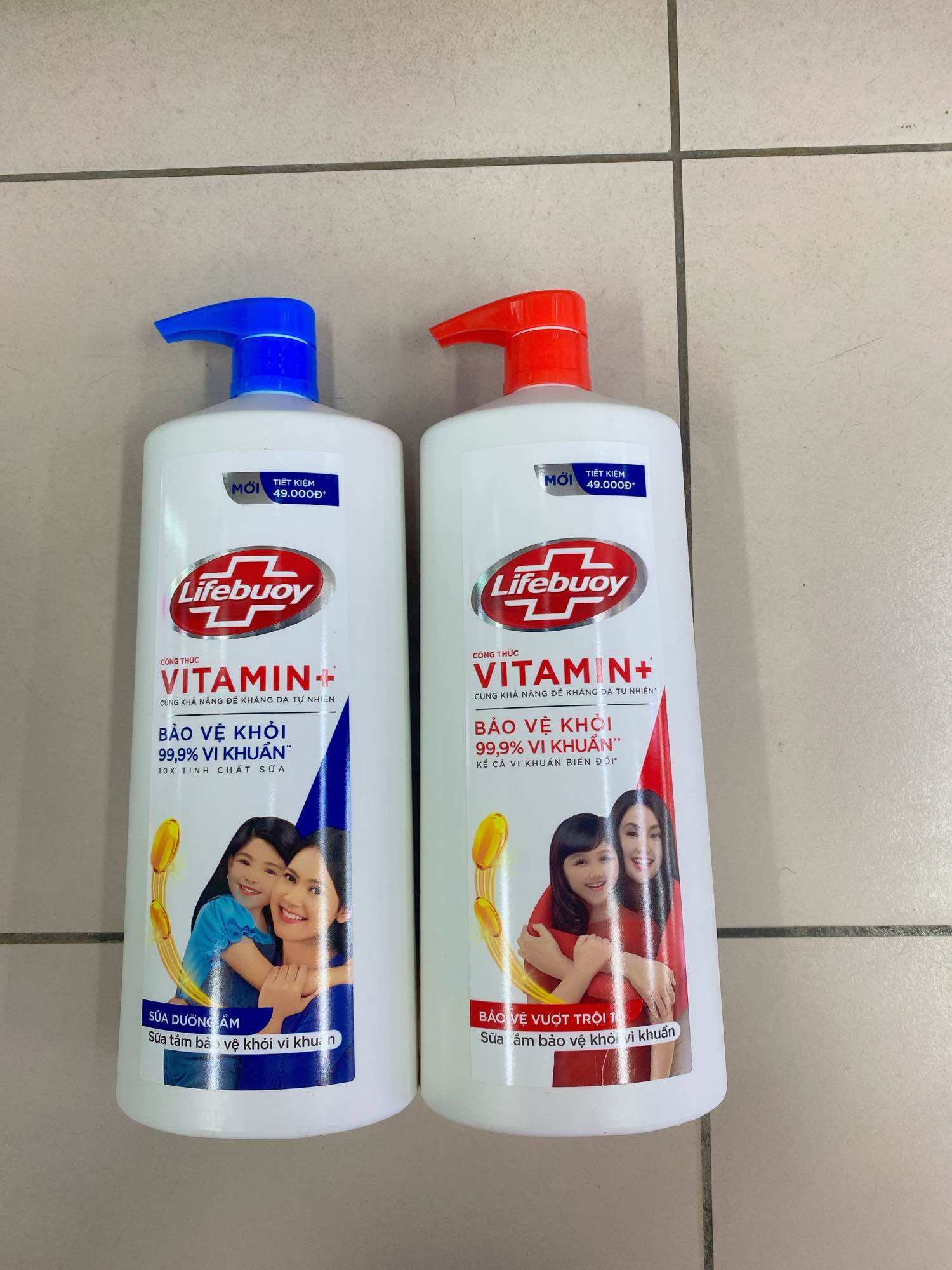 Sữa tắm lifebuoy diệt khuẩn chai 1kg