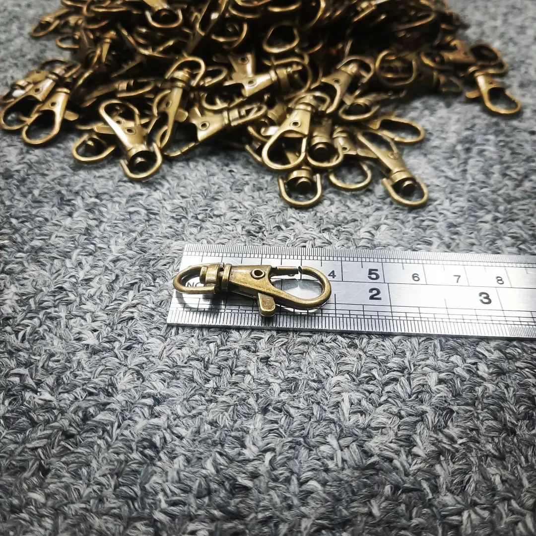 SÉT 5 MÓC KHÓA D MẠ ĐỒNG GIẢ CỔ