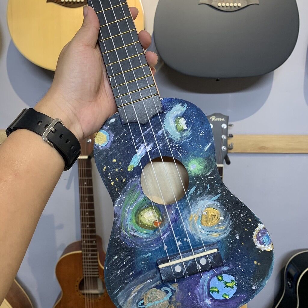 (RẺ VÔ ĐỊCH) ĐÀN UKULELE SOPRANO-CONCERT GALAXY HT