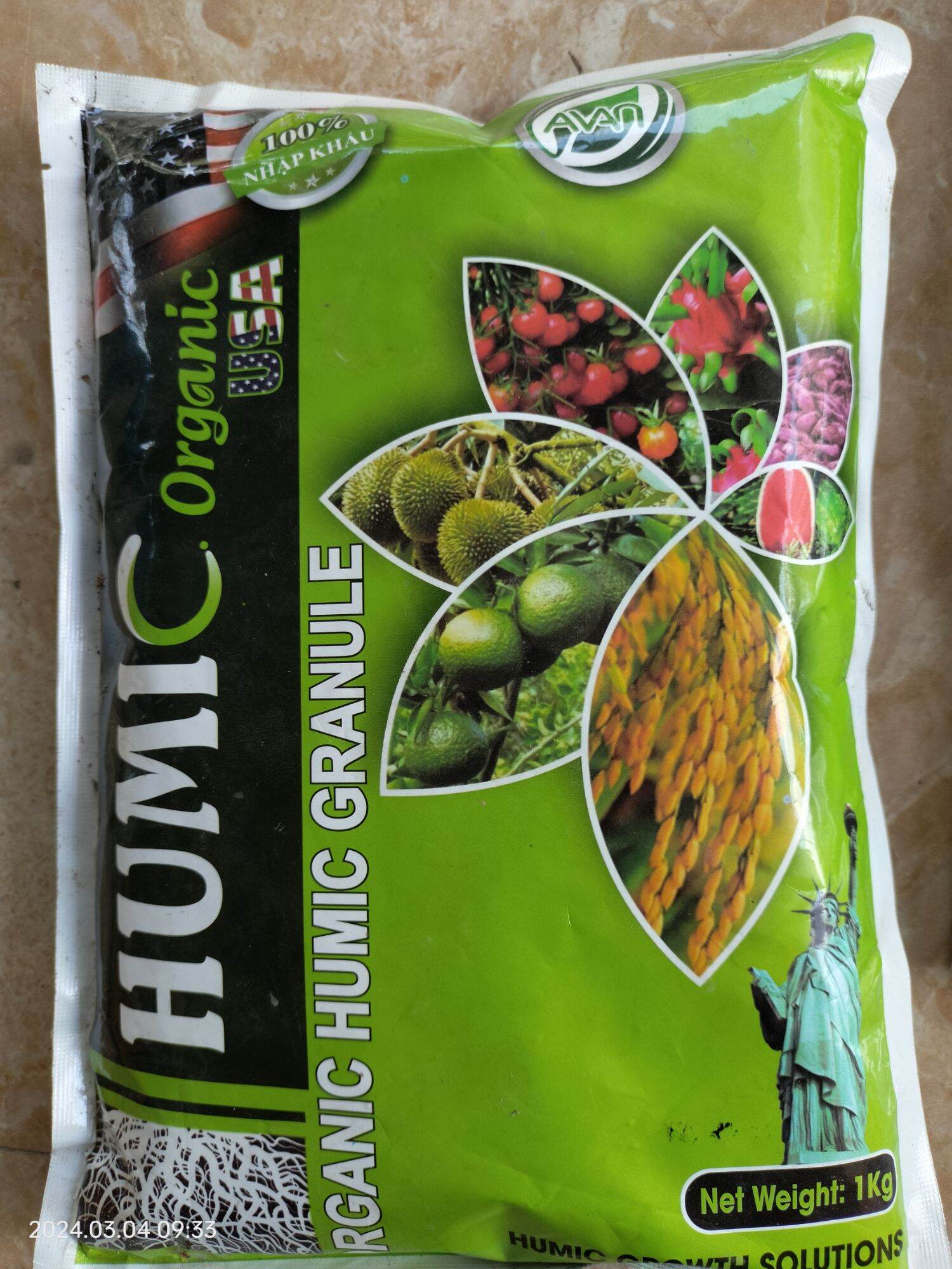 Phân bón humic ra rễ cực mạnh