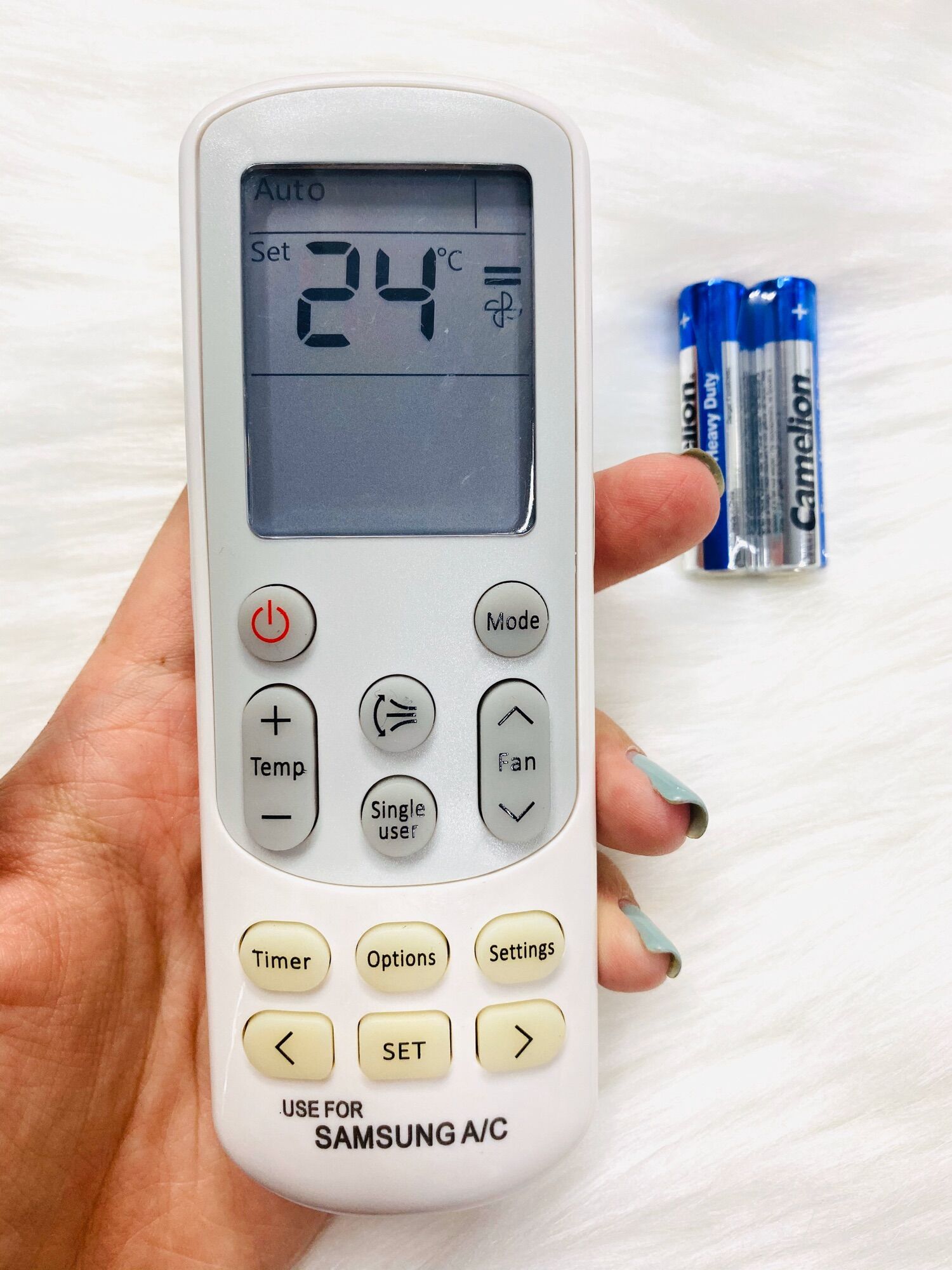 Remote điều khiển máy lạnh điều hoà samsung