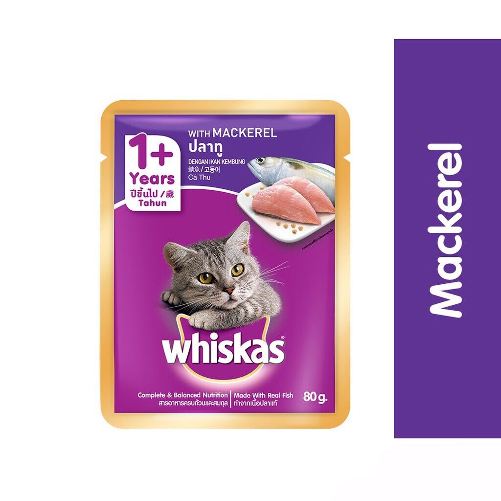 ba tê thức ăn mèo 80g whiskas (thái lan)