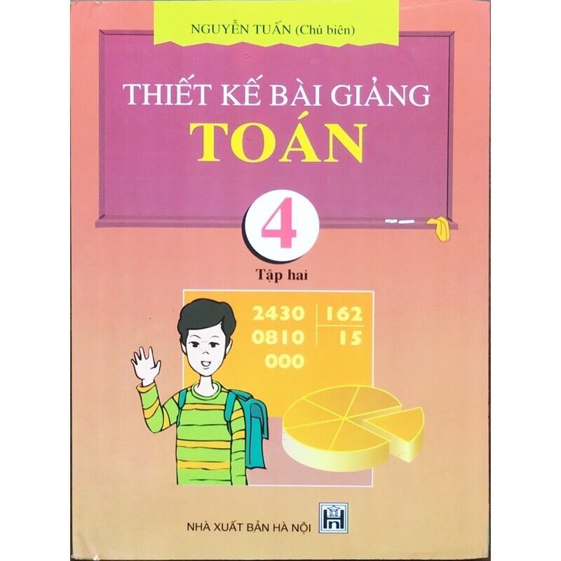 Sách - thiết kế bài giảng toán 4