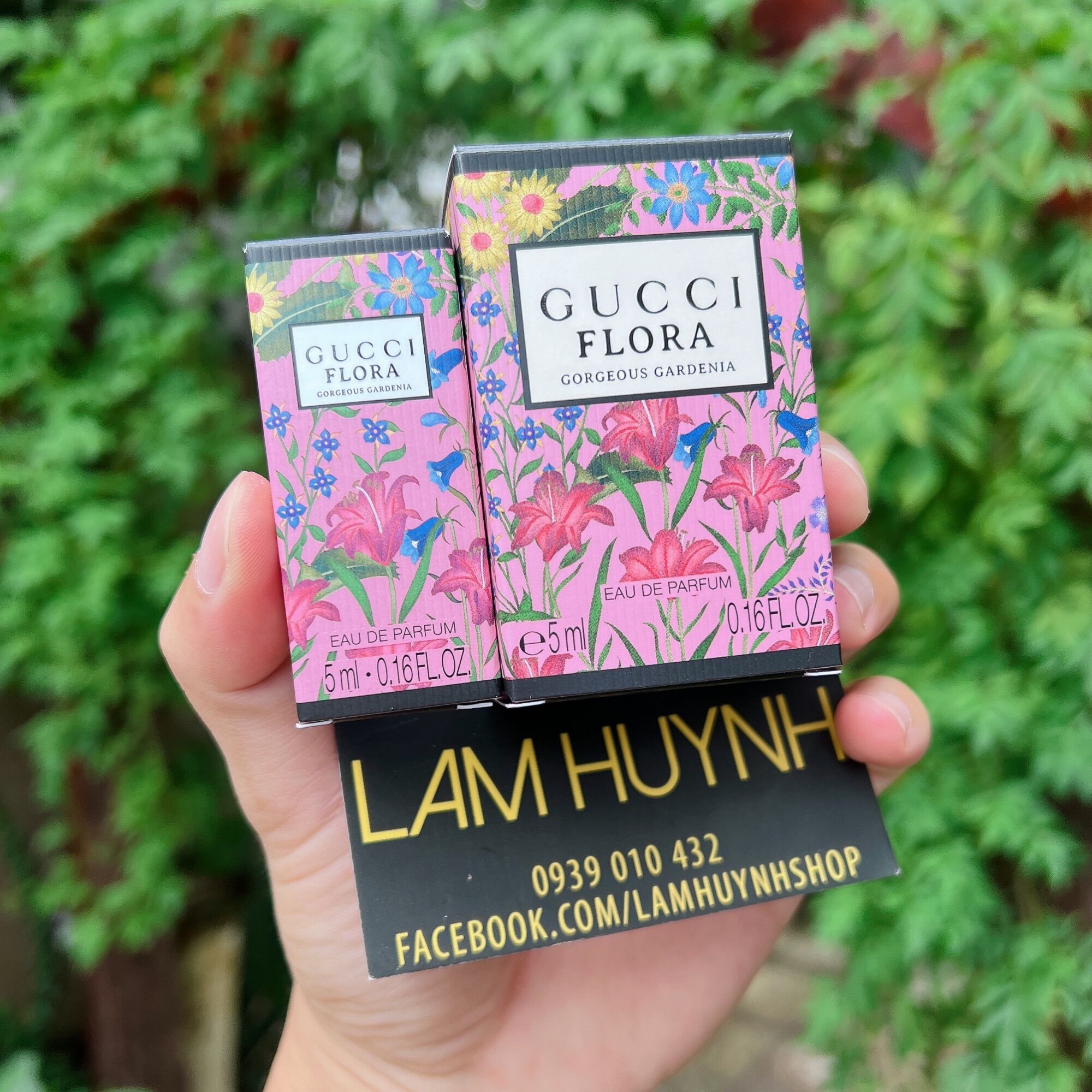 [ NEW 2021] Nước hoa mini GUCCI FLORA GORGEOUS GARDENIA 5ml