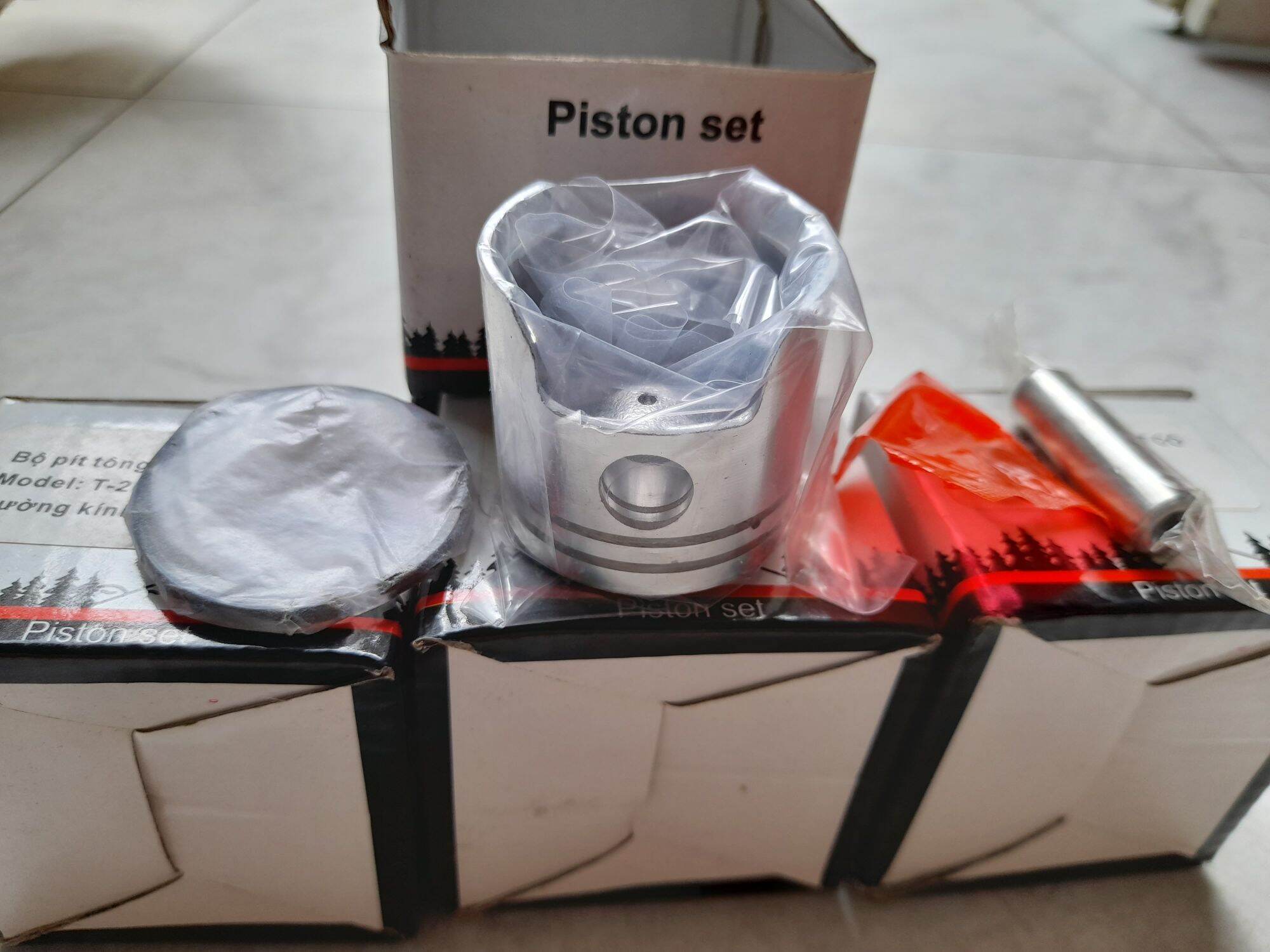 Piston+bạc máy cắt cỏ/quả+xéc cắt cỏ 32ly_40ly