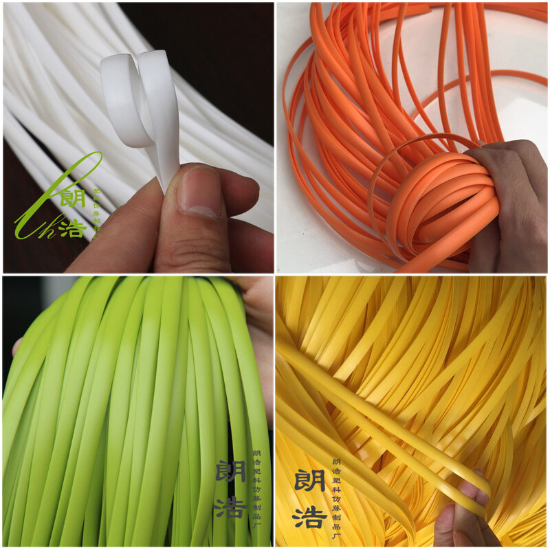 Chất Liệu Túi Xách Bình Dầu Ghế Thư Giãn Ngoài Trời Tết Bằng Nhựa Dẹt DIY Chậu Hoa Tết Thủ Công Dây Da Peteng