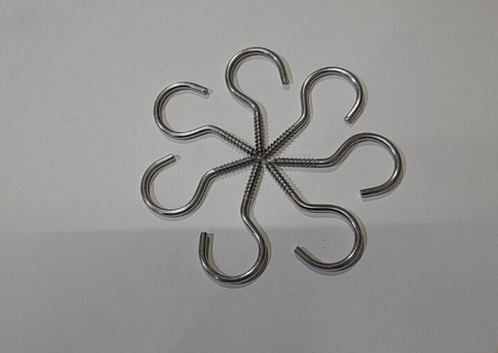 10 cái khoen vít móc inox 304 - kt:4 li x 50