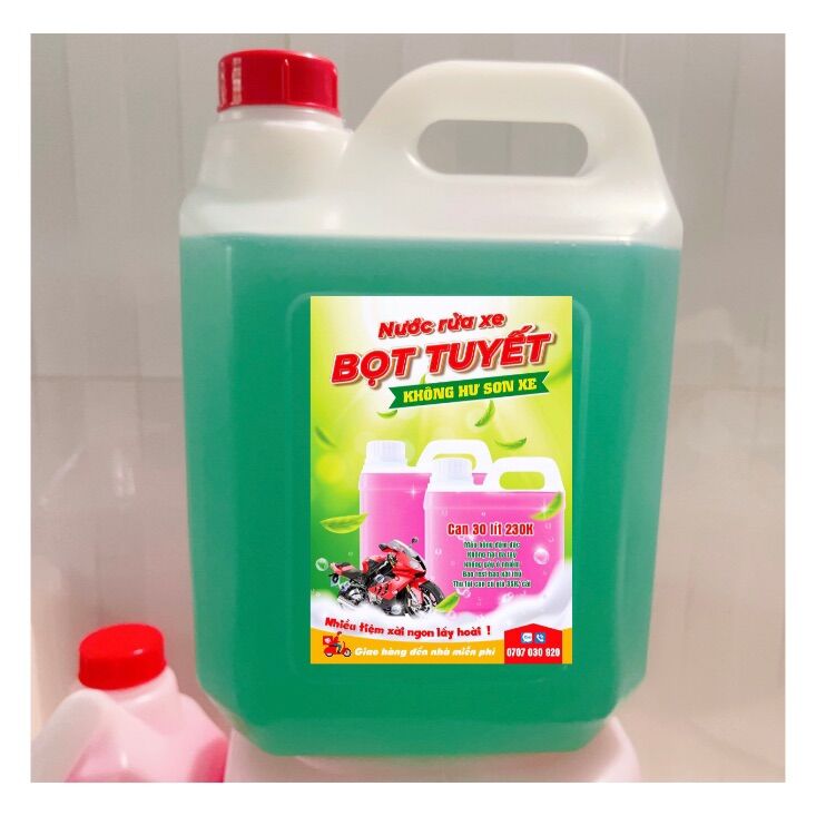Dung dịch rửa xe bọt tuyết hữu hảo S3000