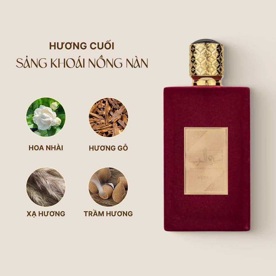 [Tặng 1 Lăn Mini] Nước hoa Dubai Ameerat  Al Arab Nữ 100ml Công chúa Ả rập Cam Kết Chính Hãng Fa.Ke đền 10 tr