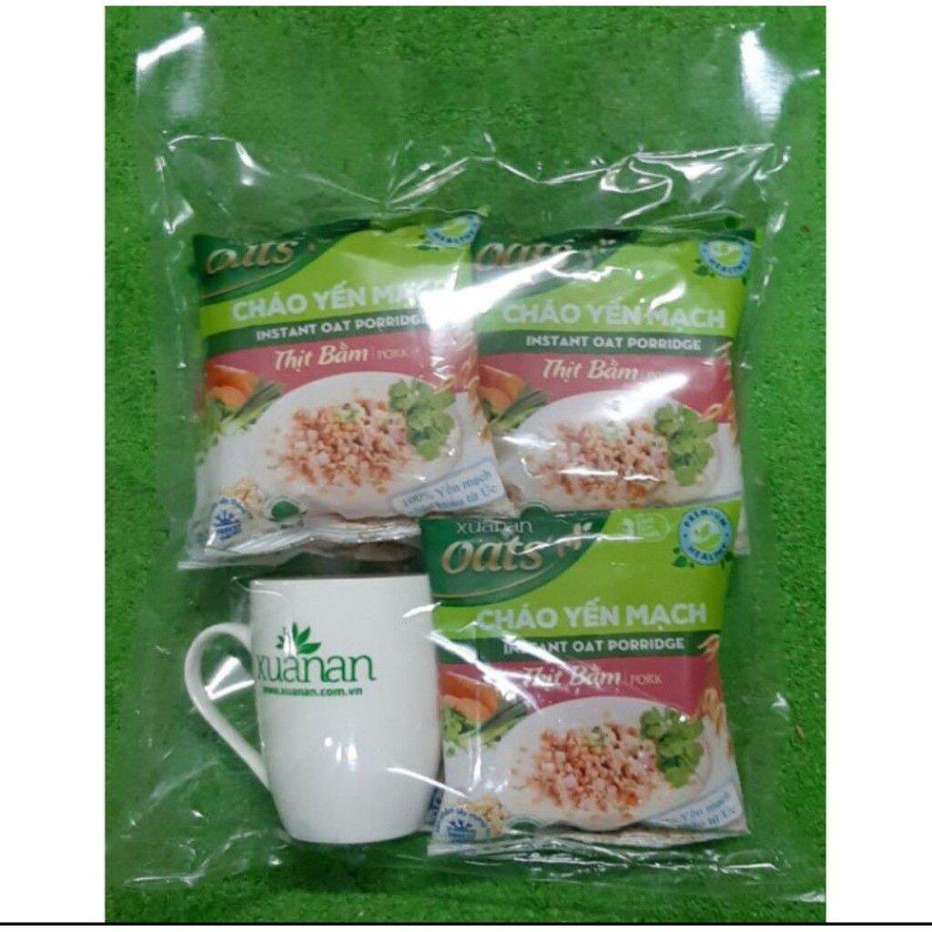 ComBo 6 GÓI CHÁO YẾN MẠCH THỊT BẰM 40g/1gói