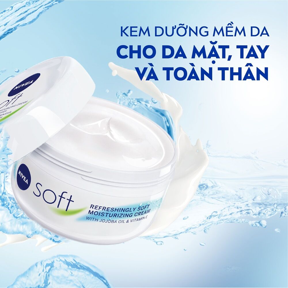Kem Dưỡng Mềm Da Nivea Soft 50ml
