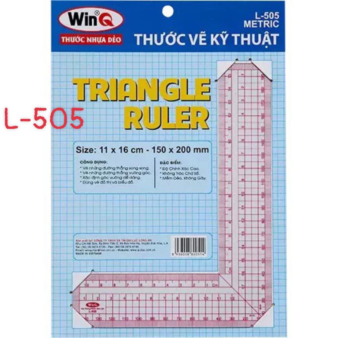Thước dẻo WinQ vẽ kỹ thuật vuông góc (L-505)
