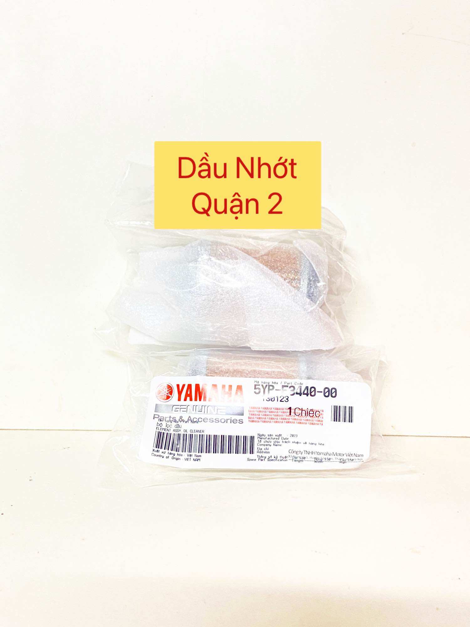 Lọc nhớt xe máy yamaha